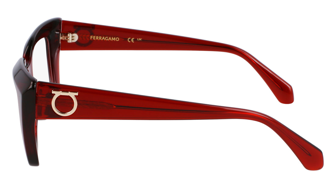 Occhiali da vista ferragamo sf3008 224 transparente femenino taglia 50mm - Vista dettagliata