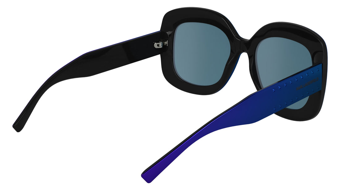 Occhiali da sole karl lagerfeld kl6165s 400 azul square femenino taglia 53mm - Vista dettagliata