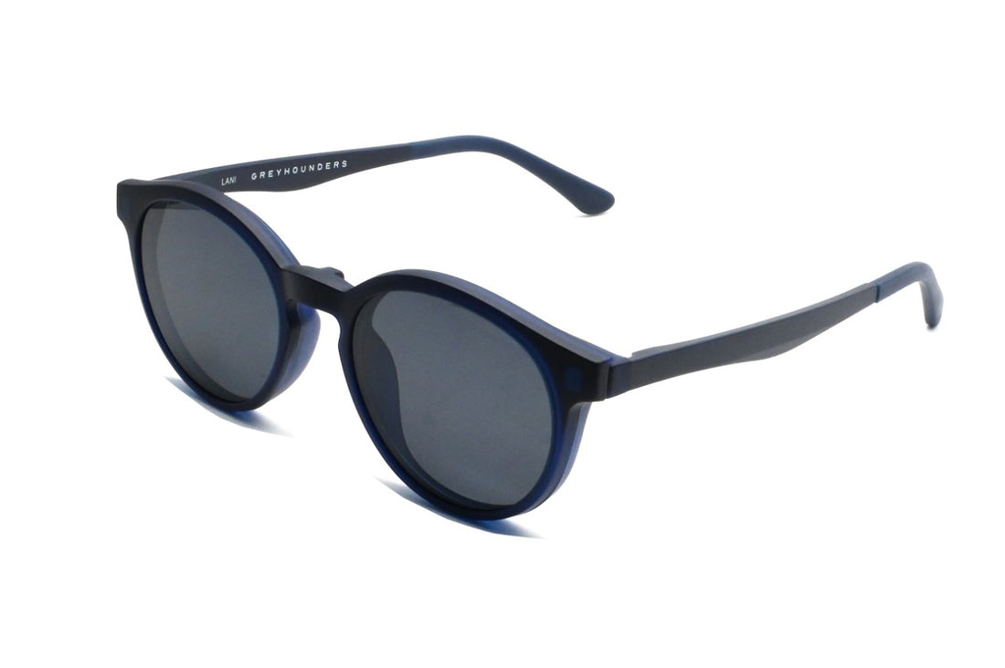 Brillen greyhounders lani + clip-on c5 blue azul pantos unisex größe 48mm - Hauptansicht