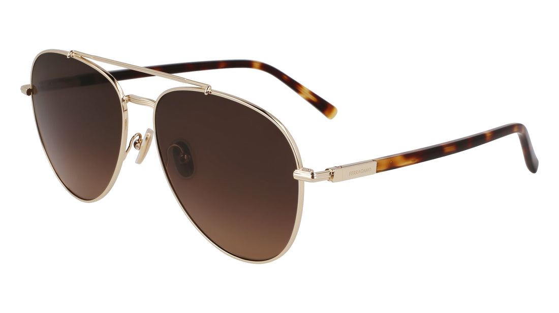 Óculos de sol ferragamo sf316s 745 dorado masculino tamanho 61mm - Vista principal