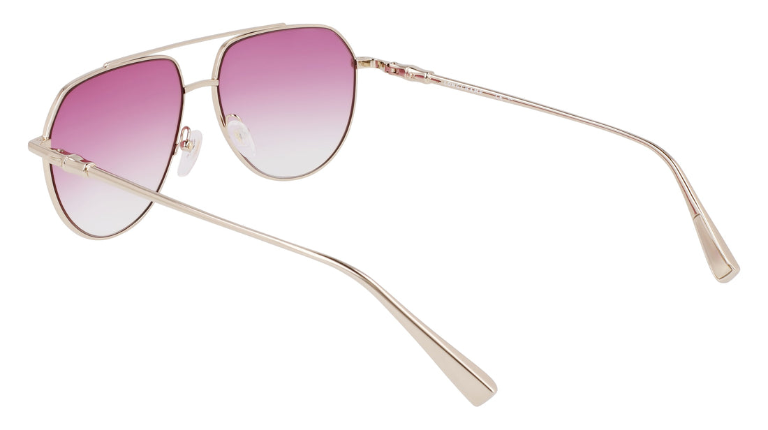 Occhiali da sole longchamp lo174s 716 dorado pilot femenino taglia 57mm - Vista dettagliata