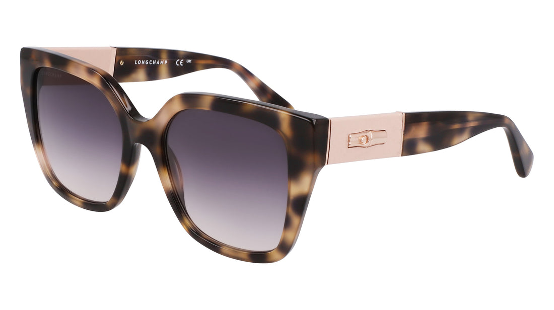 Occhiali da sole longchamp lo754sl 230 marron butterfly femenino taglia 54mm - Vista principale