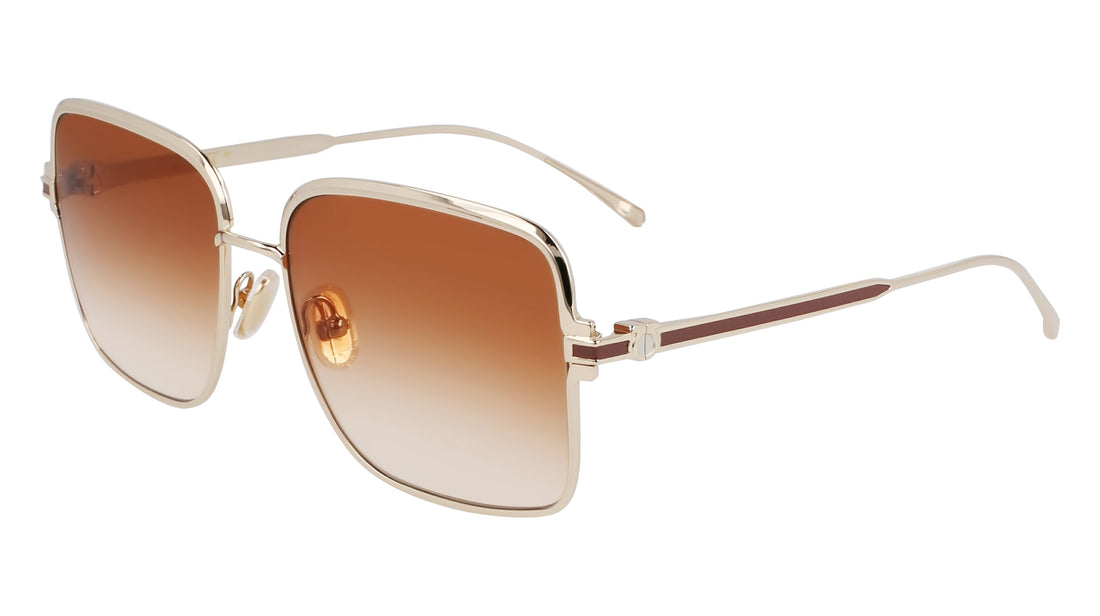 Occhiali da sole ferragamo sf317s 704 dorado square femenino taglia 57mm - Vista principale