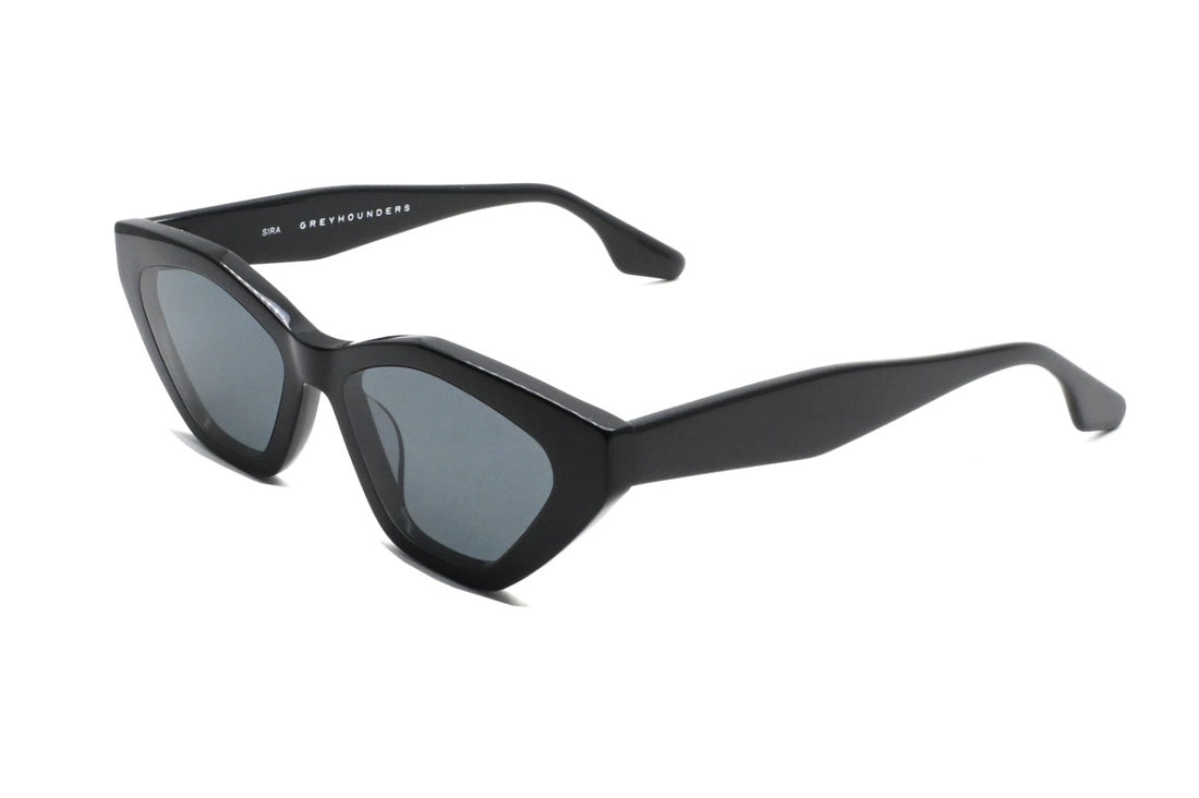 Sonnenbrillen greyhounders sira c1 black negro cat eye femenino größe 52mm - Hauptansicht