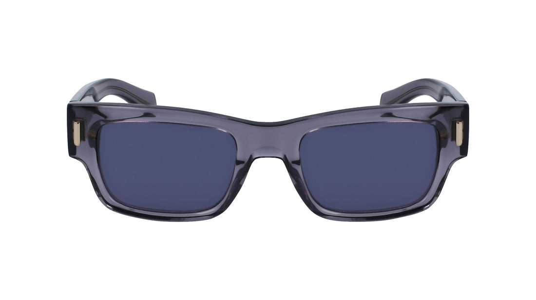 Occhiali da sole ferragamo sf2011s 020 gris rectangular masculino taglia 53mm - Vista principale