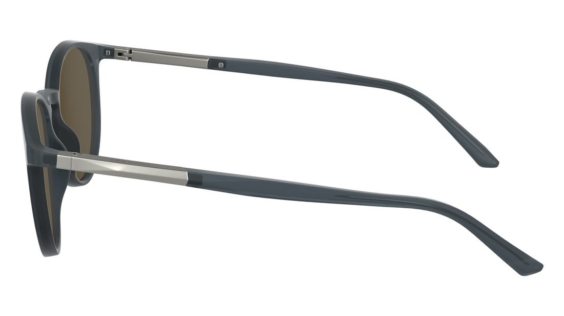 Occhiali da sole calvin klein ck24539s 413 azul pantos unisex taglia 53mm - Vista dettagliata
