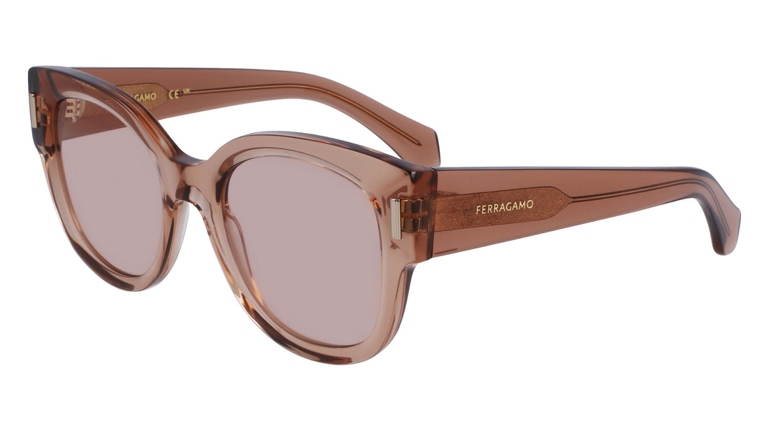 Gafas de sol ferragamo sf2007s 260 beige tea cup femenino talla 51mm - Vista principal