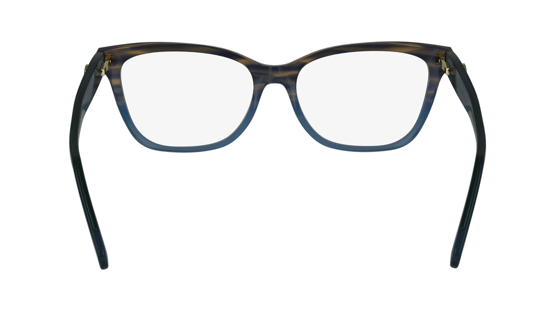 Occhiali da vista longchamp lo2744 406 azul rectangular femenino taglia 52mm - Vista dettagliata